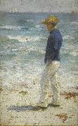 Henry Scott Tuke Looking out to sea USA oil painting artist